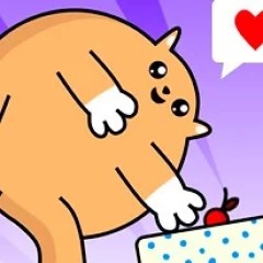 Cat Love Cake 2