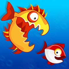 Fish Eat Getting Big